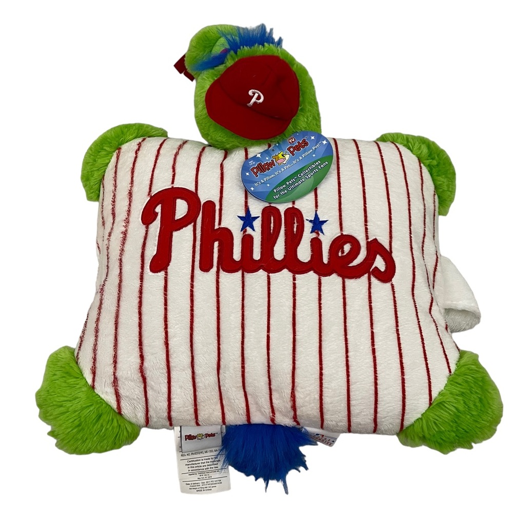 Pillow Pets Phillies Phanatic Masxot Plush Philadelphia Phillies 23” Long